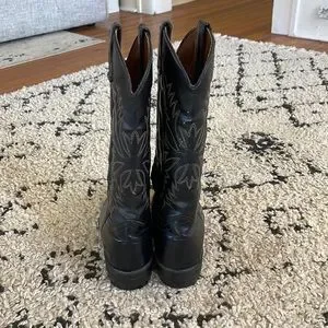 Texas | Shoes | Black Authentic Texas Cowboy Boots Mens 85  display picture 3